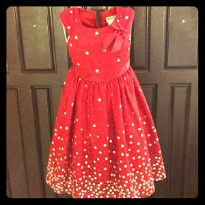 Pretty Red Formal Dress Girl 6